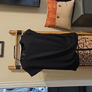 Worthington knotted front top